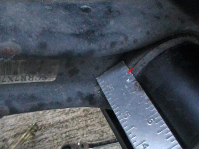 Clean the bore and seat the new bushing