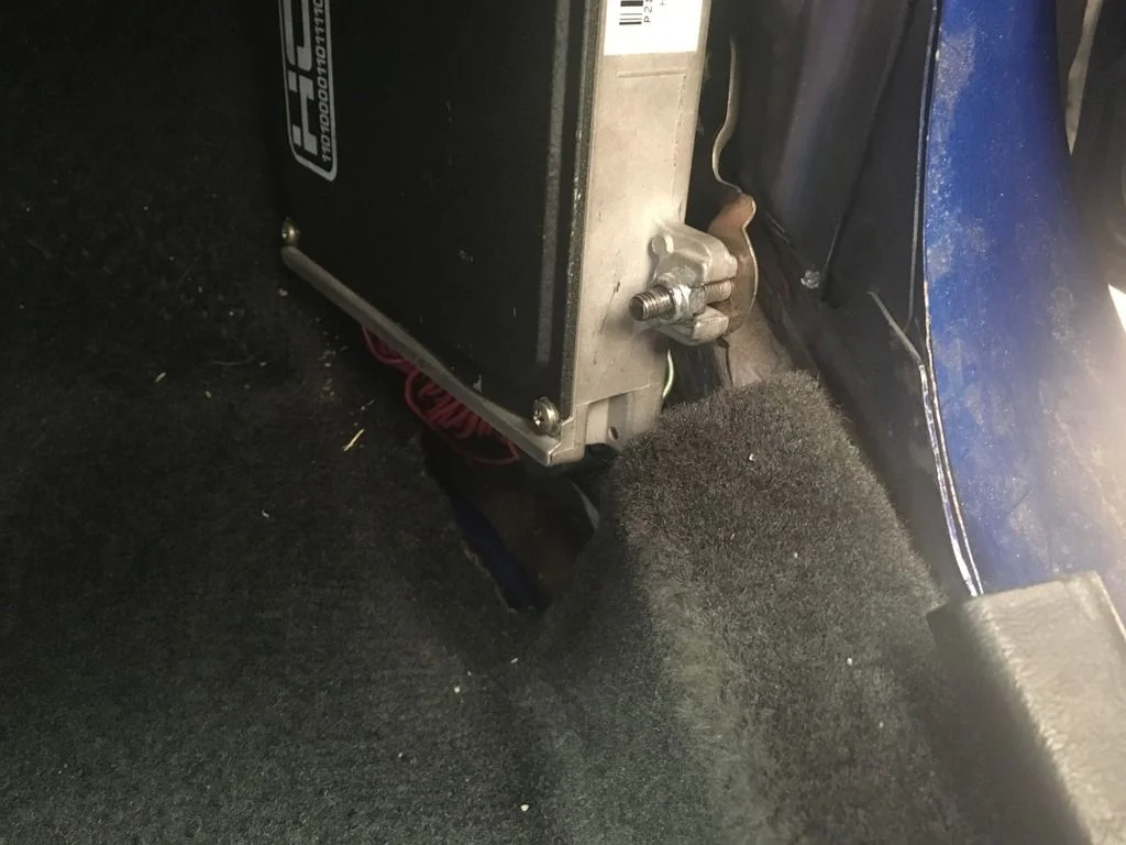 Connect the original fuel pump ground wire to relay pin 86