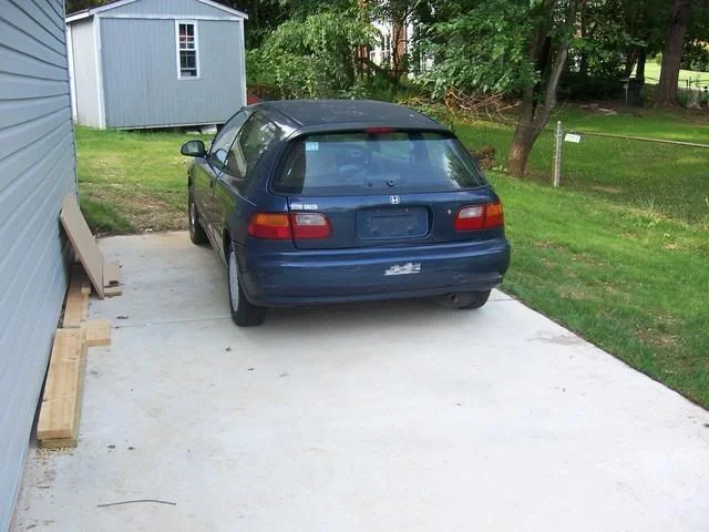 Sand down the existing paint