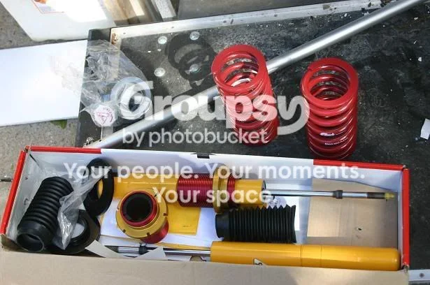 Remove the front struts