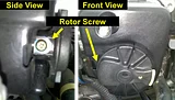 Remove the rotor