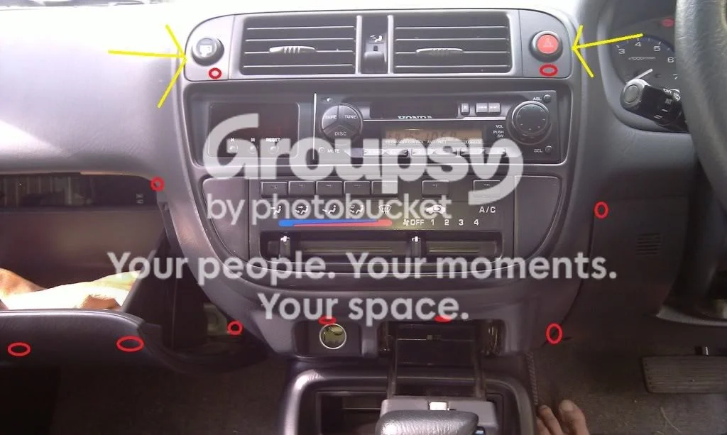 Release the heater cable and remove the head unit and centre section