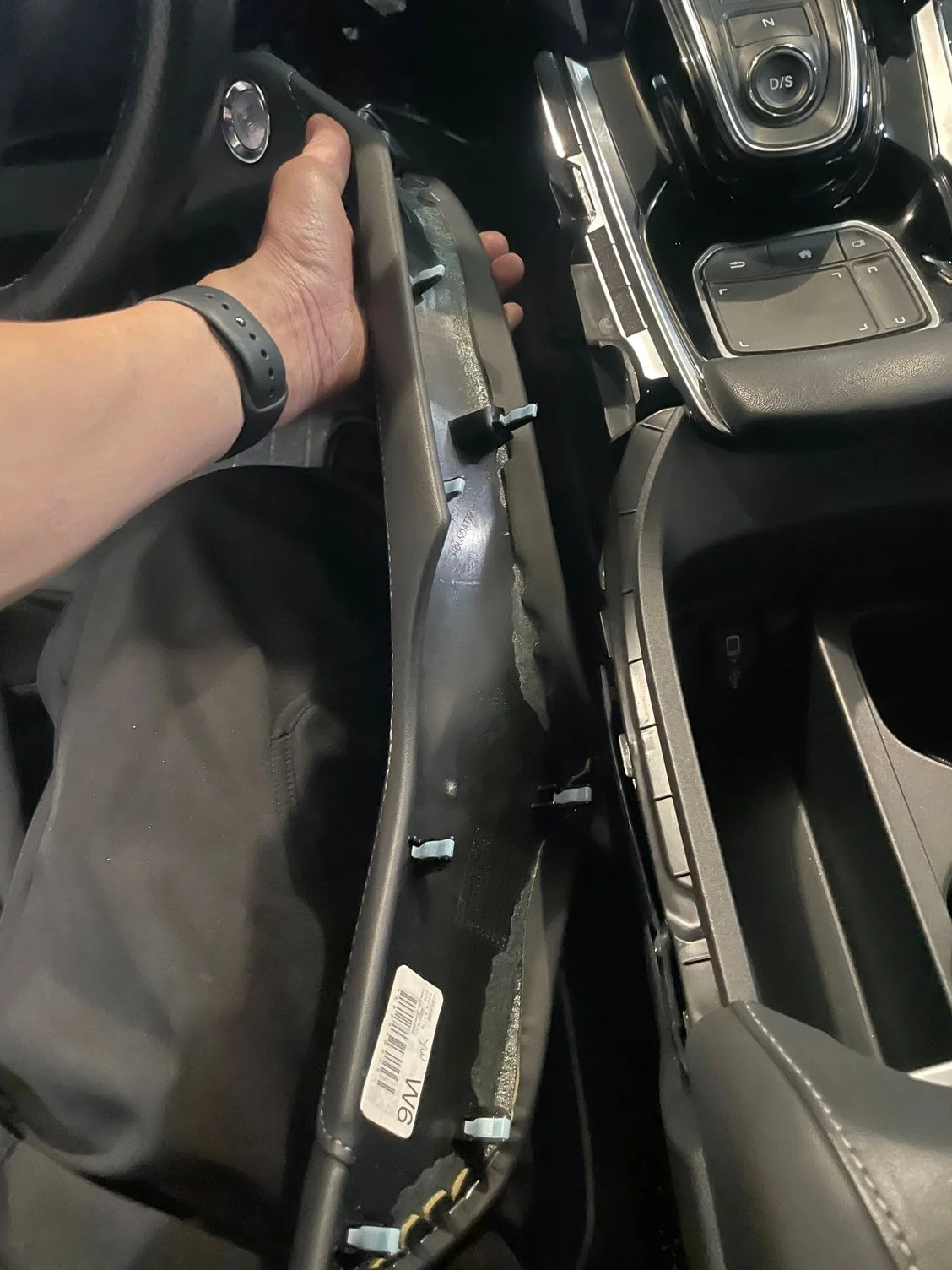 Acura RDX (3G) Apple CarPlay USB Port Relocation