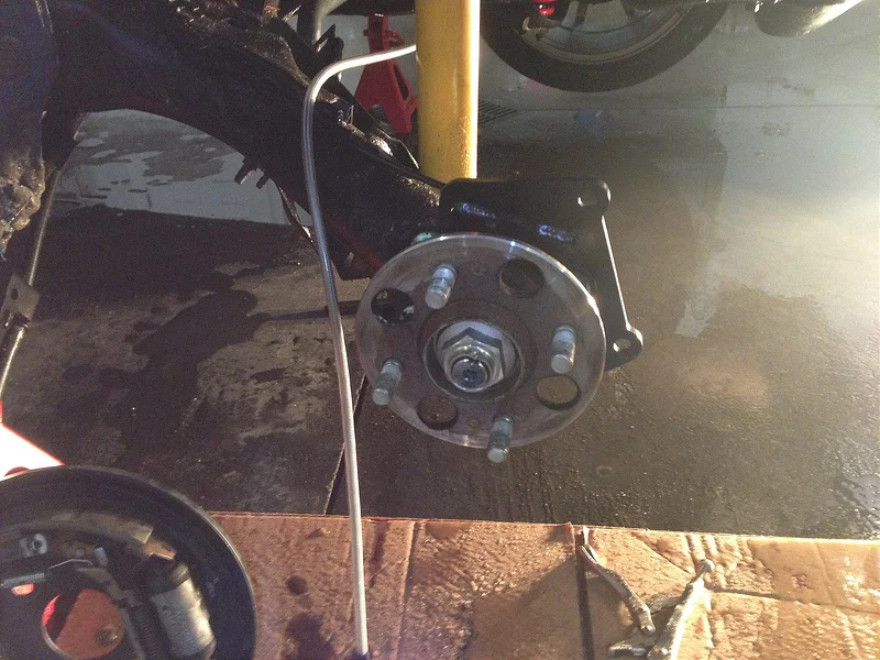 Honda Fit (GD) Rear Drum-to-Disc Brake Conversion