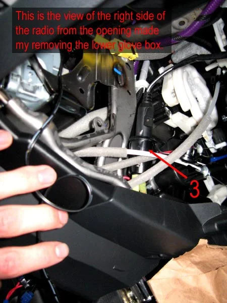 Honda Fit (GE) Satellite Radio Installation