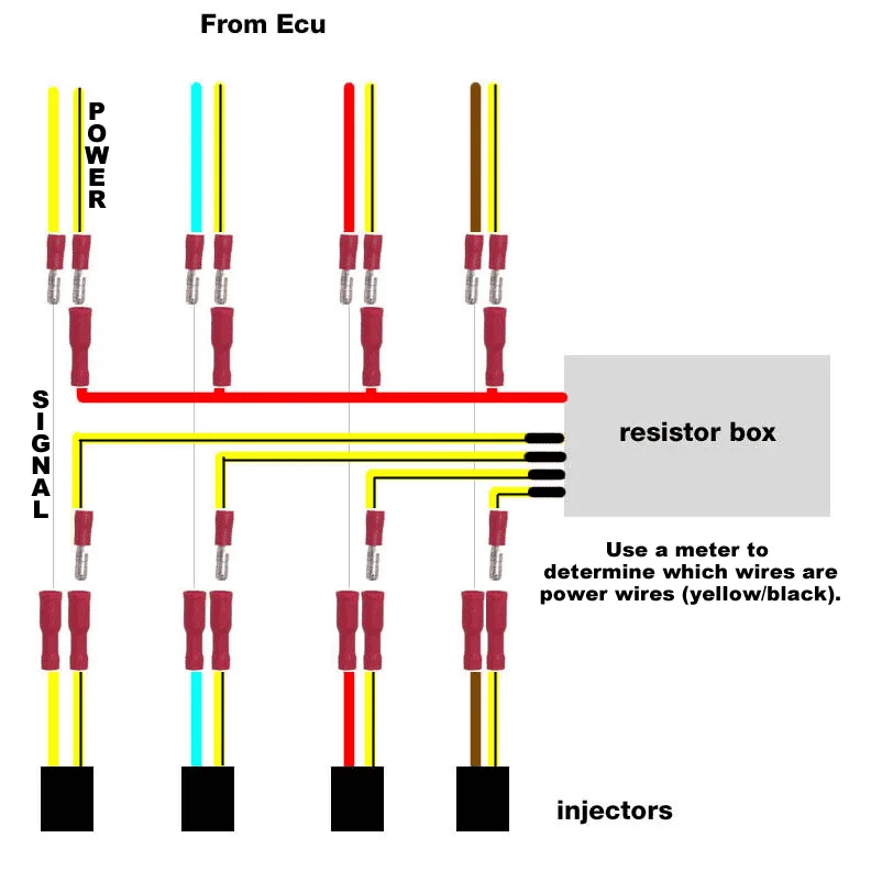 Wiring DSM Low-Impedance Injectors into a Honda D-Series with Inline Resistors