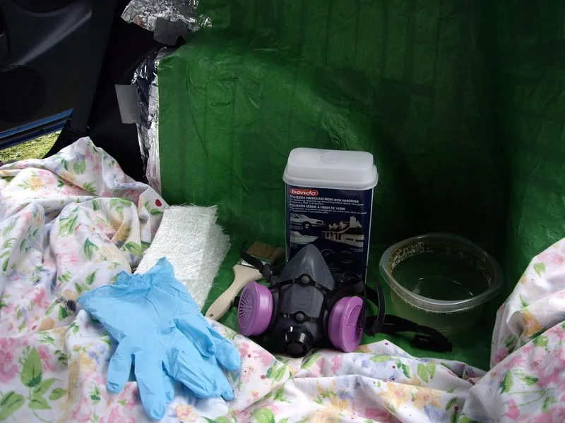 Molded Fiberglass Stealth Subwoofer Enclosure for the Honda Fit