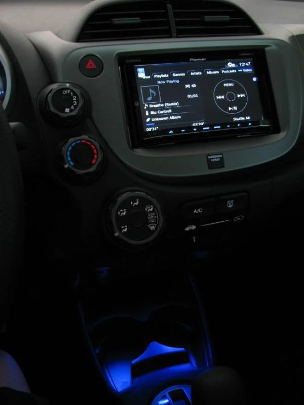Honda Fit (GE8) Cup Holder LED Accent Lighting Install