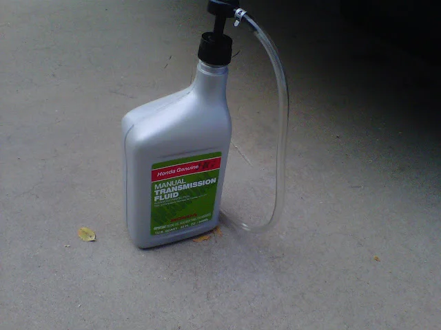 Honda Fit Manual Transmission Fluid Change (GD/GE8)