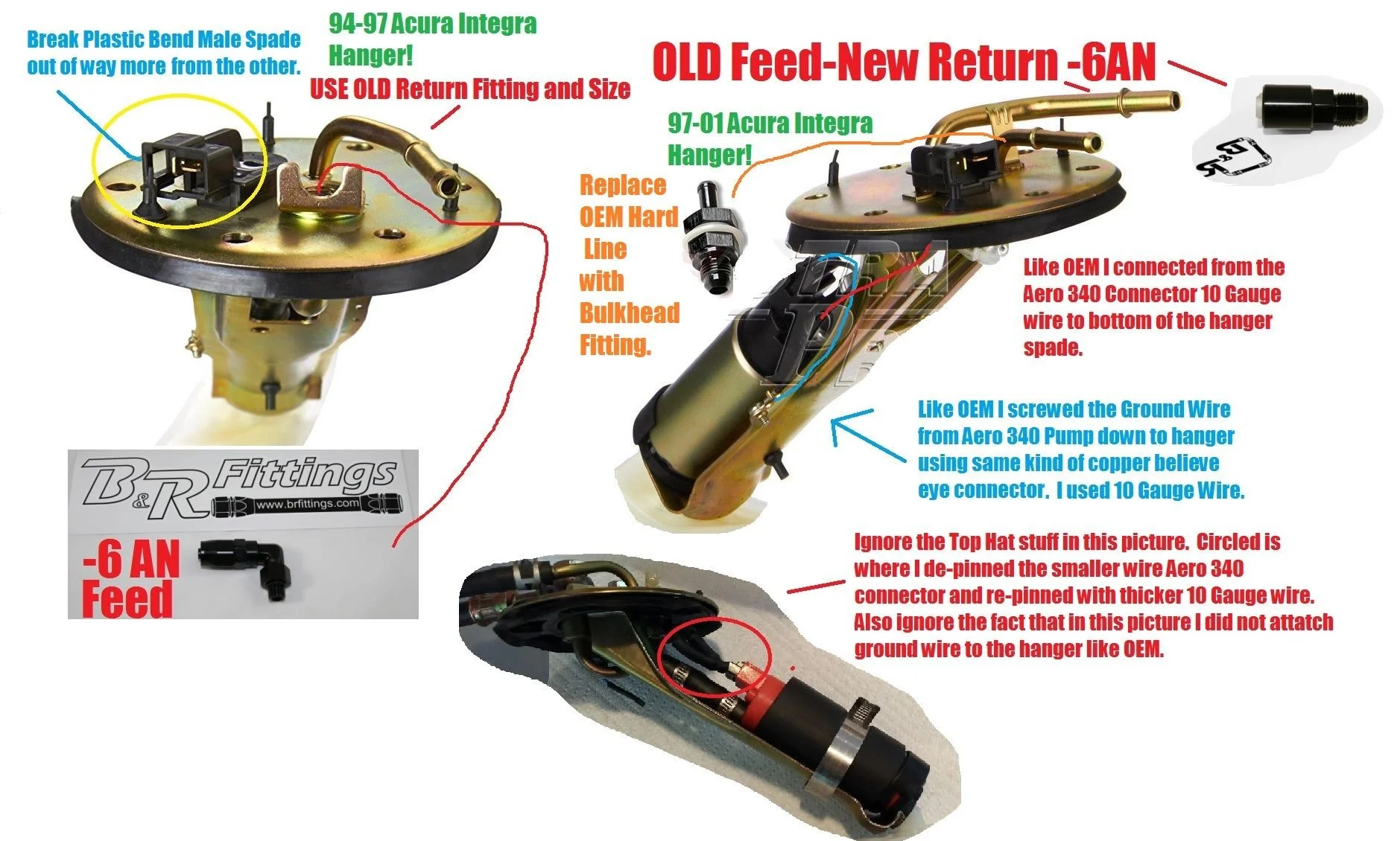 High-Flow Fuel Pump Upgrade Using the Factory Honda/Acura In-Tank Hanger