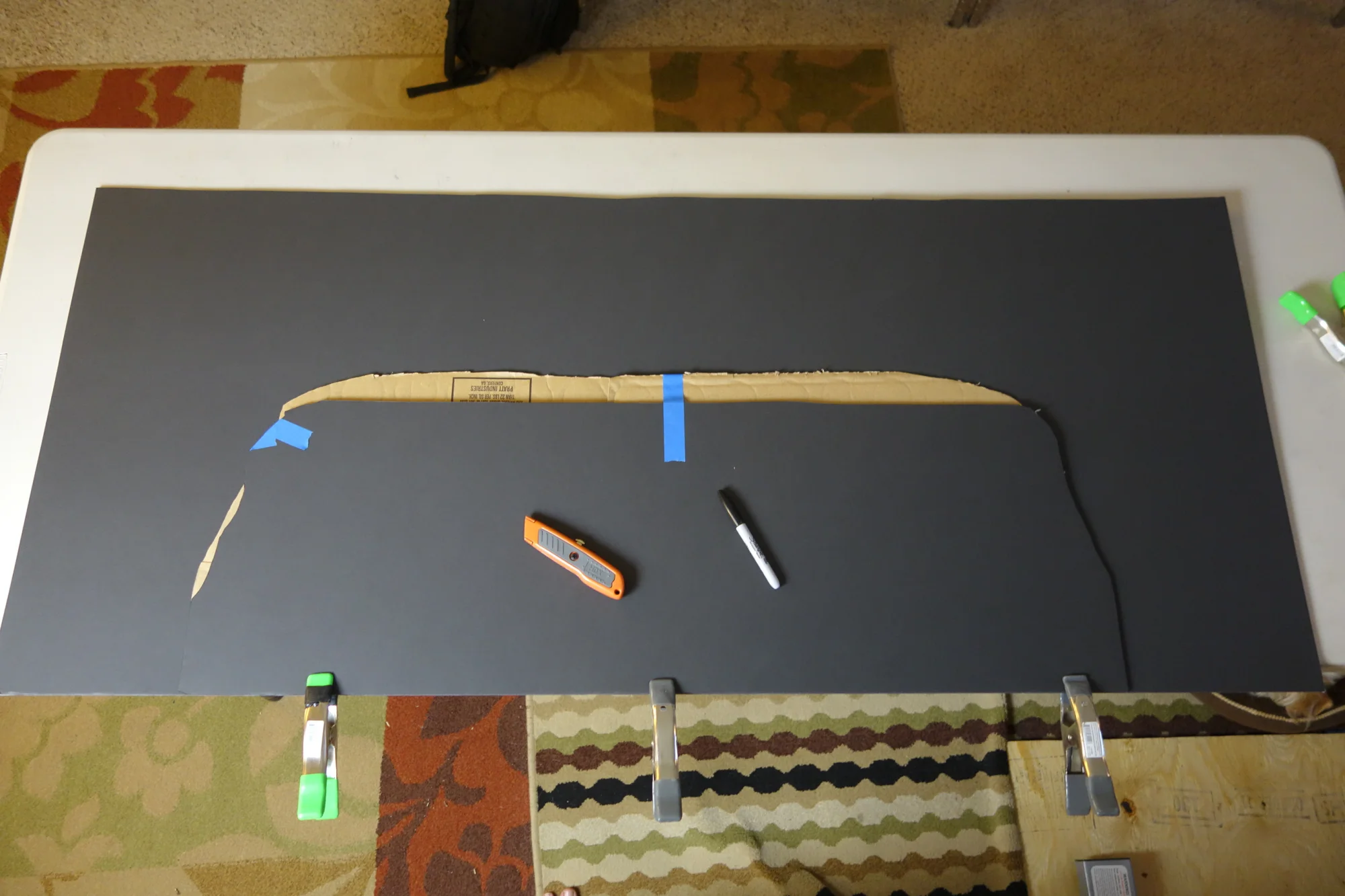 DIY Foam-Core Cargo Cover for the Honda Fit (3rd Gen GK)