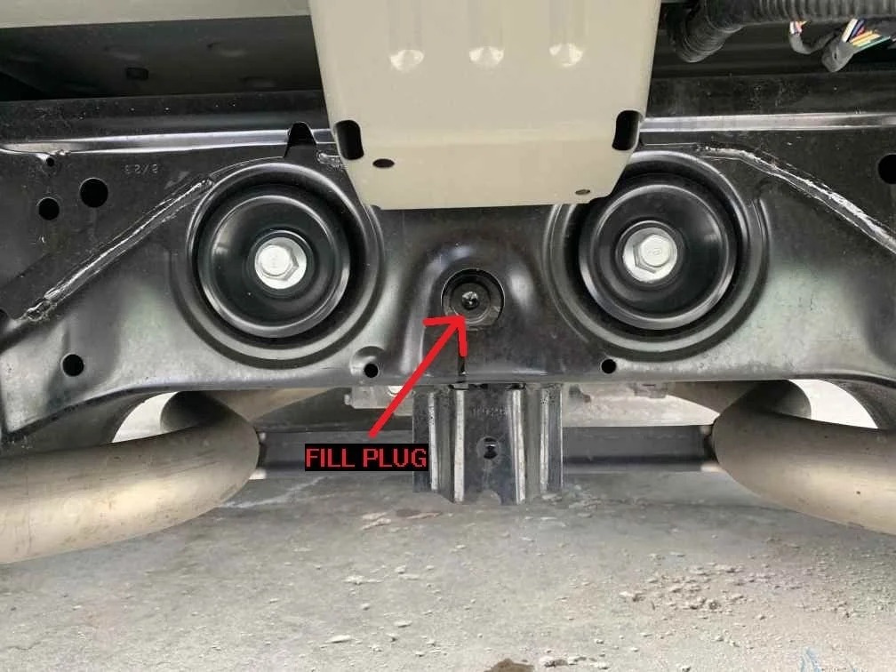 Acura RDX SH-AWD Rear Differential Fluid Change