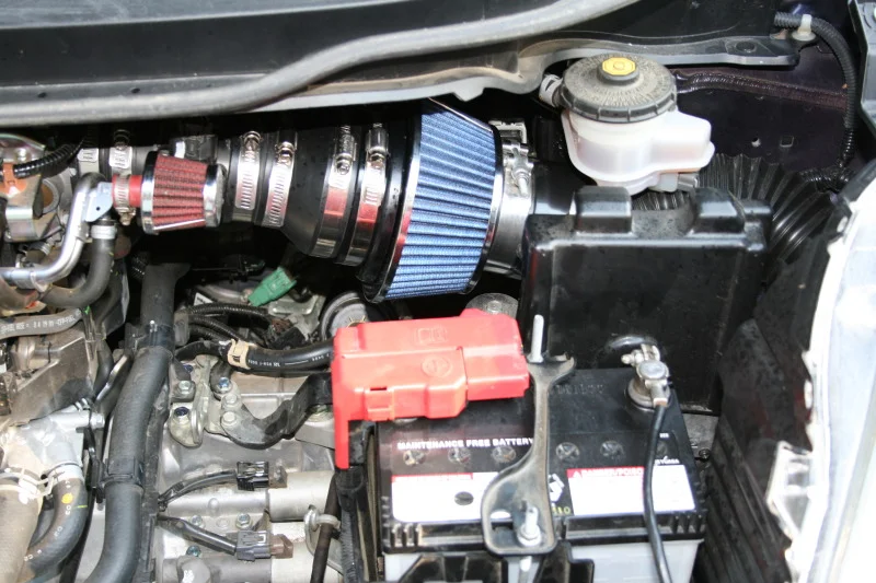 Honda Fit (GE8) Custom Cold-Air Intake with Velocity Stack