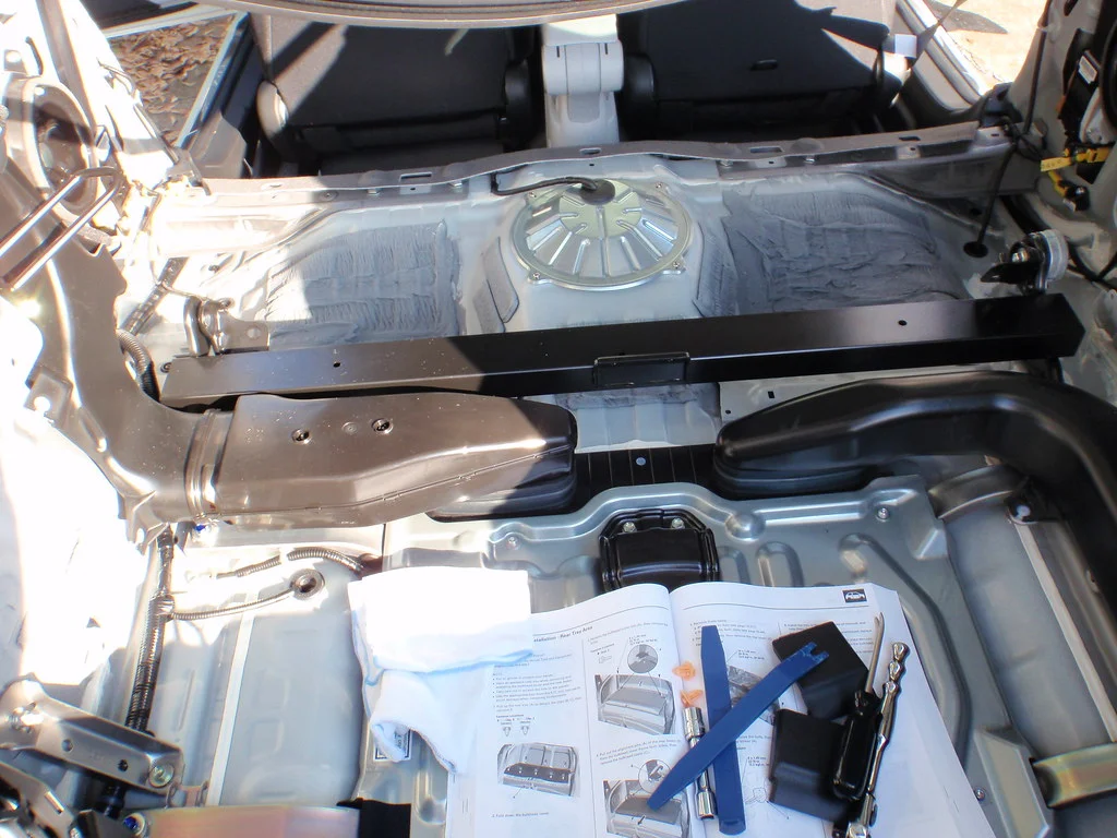 Honda CR-Z HKS Kansai Rear Hatch Brace Installation