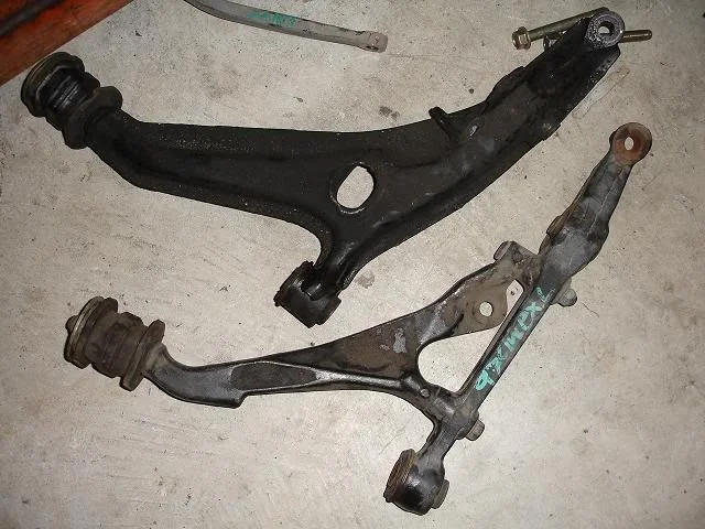 Civic Type R 5-lug hubs, brakes, and suspension (knuckles, rear disc trailing arms, shocks/springs, front sway bar), photo 1